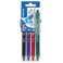  Gelové pero Pilot FriXion Clicker, 0.7 mm, sada 4 barev