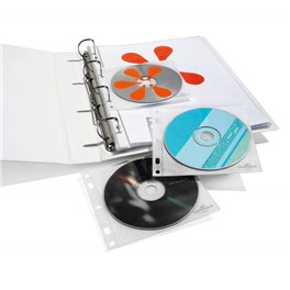  Závěsný obal na CD/DVD Durable, 2-stranný