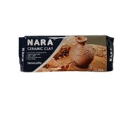  Modelovací hmota Nara, samotvrdnoucí, hnědá, 500g
