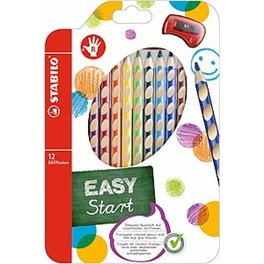  Pastelky Stabilo EASYcolors, 12 kusů, pravák
