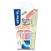  Zvýrazňovač Pilot Frixion Light Natural, sada 6 ks