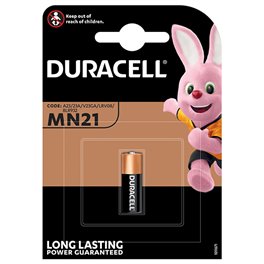 Baterie alkalická Duracell, 12V, (MN21/GP23A) Baterie alkalická Duracell, 12V, (MN21/GP23A)