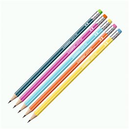 Tužka  Stabilo pencil 2160 s gumou, HB