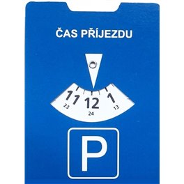  Parkovací hodiny, papírové
