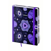  Diář denní, A5, s gumičkou (Vario Violet)