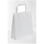  Papírová taška, bílá 2 kg
