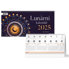 Kalendář lunární, stolní 2025 Kalendář lunární, stolní 2025