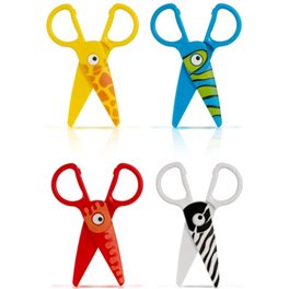  Nůžky Colorino dětské 12.5 cm, plastové