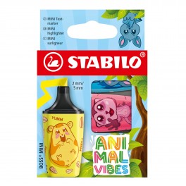  Zv&yacute;razňovače Stabilo Boss MINI, sada 3 ks