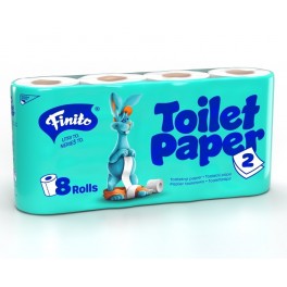  Toaletn&iacute; pap&iacute;r 2-vrstv&yacute;, 8 ks