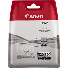 Cartridge PGI-520Bk Twin