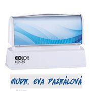 Razítko samobarvící Colop EOS 25 modré