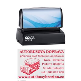 Razítko samobarvící Colop EOS 55