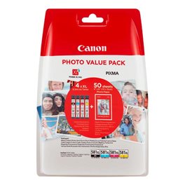 Cartridge CLI-581 XL - sada KCMY Cartridge CLI-581 XL - sada KCMY