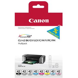 Cartridge CLI-42BK/GY/LGY/C/M/Y/PC/PM