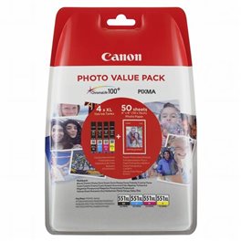 Cartridge CLI-551 XL - sada KCMY Cartridge CLI-551 XL - sada KCMY