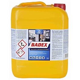 Oplachová chlorová dezinfekce Badex, 5l Oplachová chlorová dezinfekce Badex, 5l