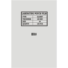 Laminovací fólie A4, 100 mic. s euro děrováním