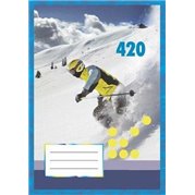  Sešit školní 420, čistý, 20 listů, A4