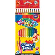 Pastelky Colorino, trojhranné, 12 ks